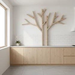 5 Tree Design in Wall Ideas for Small Kitchens