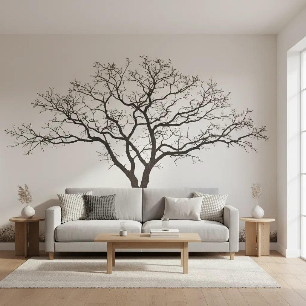 5 Wall Design Tree Painting Ideas for Modern Homes