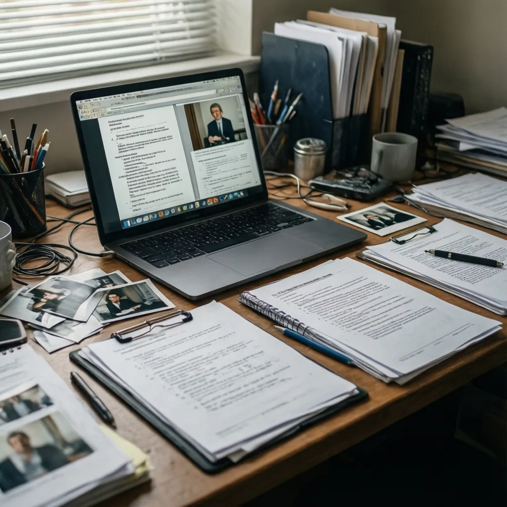 Documentos, entrevistas y fotografías usados como fuentes de datos