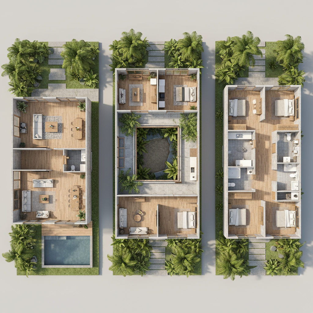Affordable Tropical House Floor Plan Layouts Compared