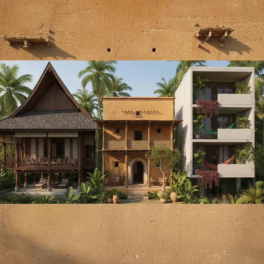 Comparing Affordable Tropical Housing Designs in Southeast Asia Africa and Latin America
