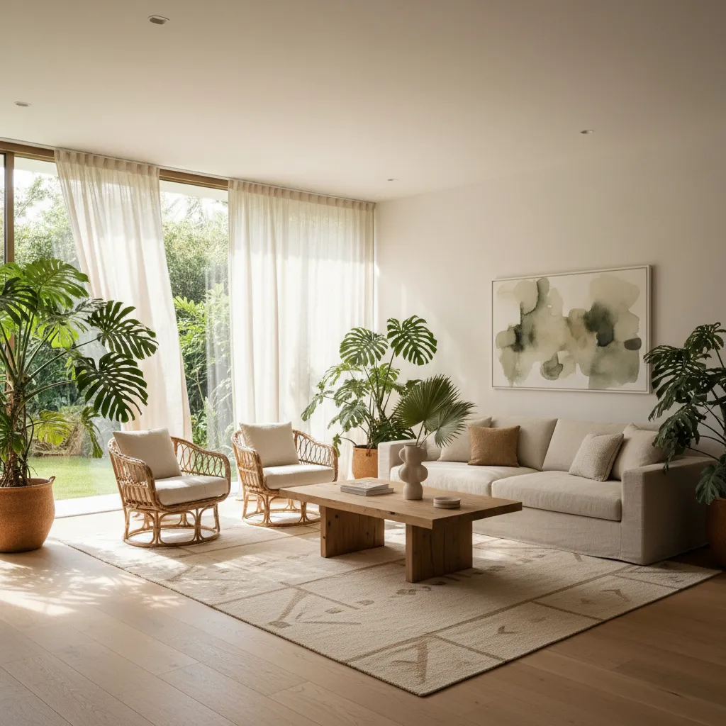 Estilo tropical en diseño de interiores: guía práctica