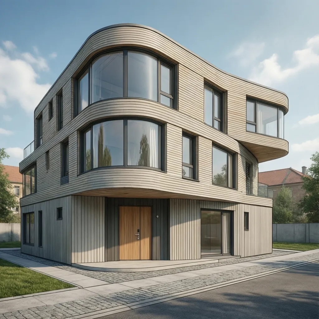 Tỷ lệ cửa chính so với mặt tiền nhà ống