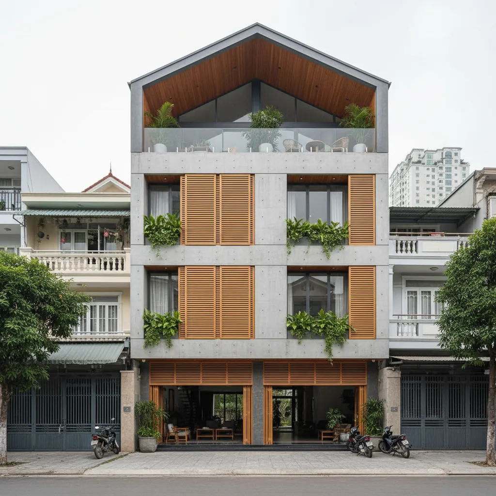 Thiết Kế Mái Nhà Ống Đẹp, Bền Và Thoát Nhiệt Tốt