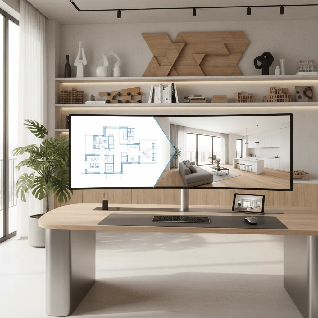 Turn Your Floor Plan into 3D Designs