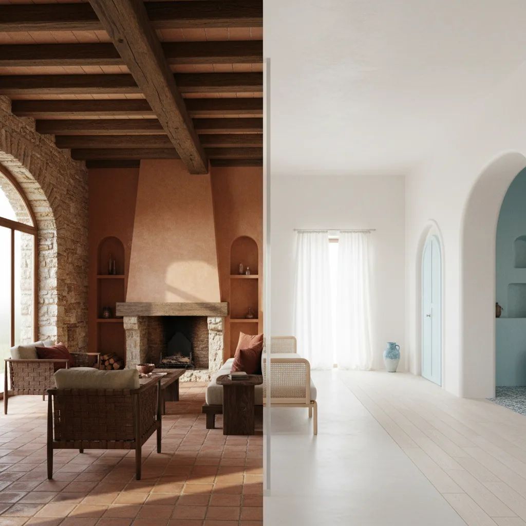 Modern Tuscan vs Mediterranean: Budget Decor Differences