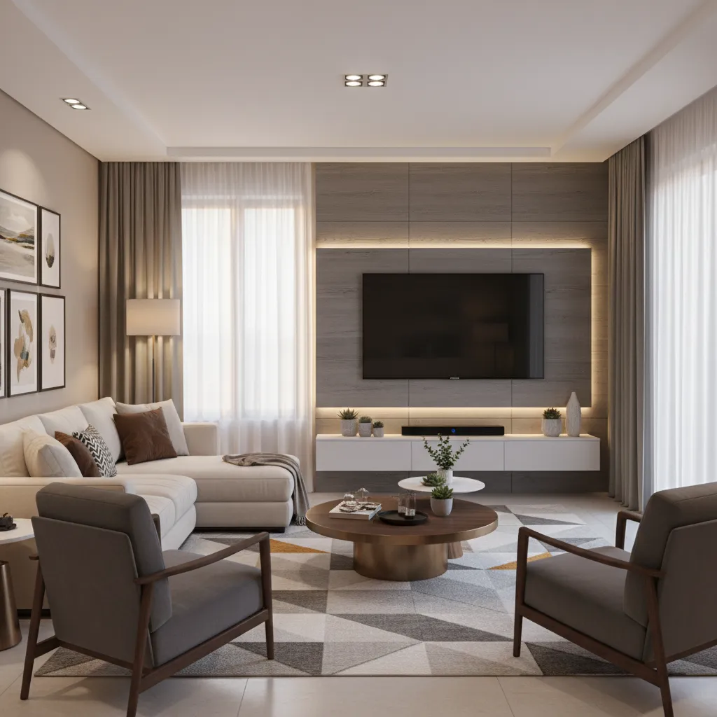 Deciding Between TV-Centered or Conversation Layouts