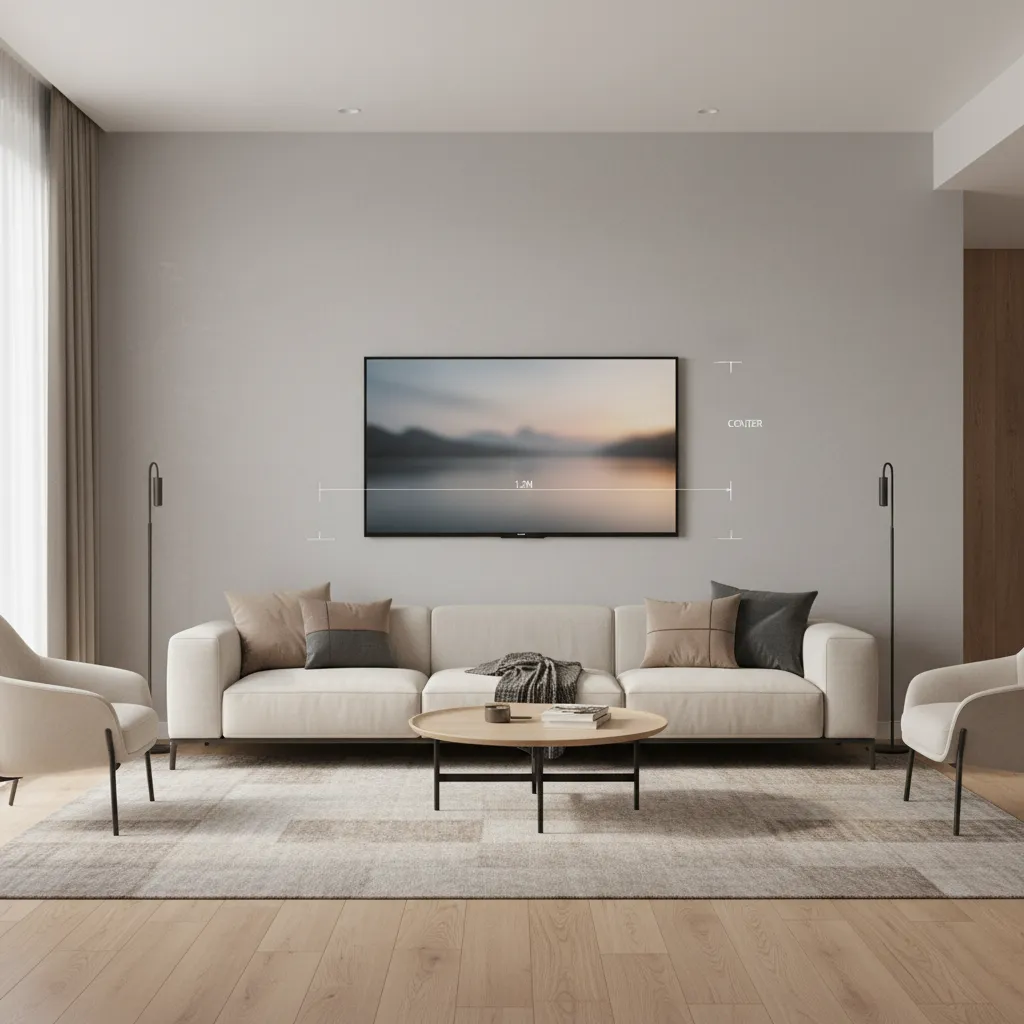 Ideal Mounting Height for a 65-inch TV