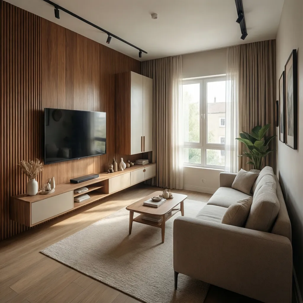 TV Unit Designs for Small Living Room India: Smart Space-Saving Ideas