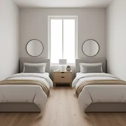 How to Fit Two Beds in a 10x10 Room
