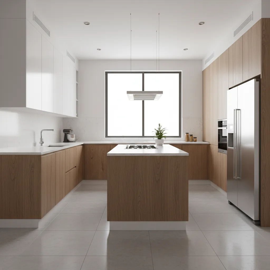 5 Kitchen Mica Designs With Two Colours