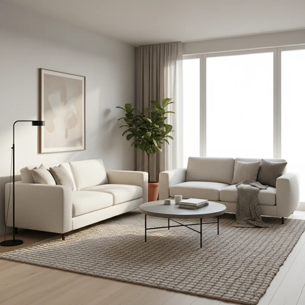10 Smart Ideas for Two Couches in a Small Living Room