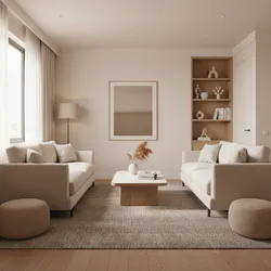 Two couches in a small living room with 5 smart design ideas