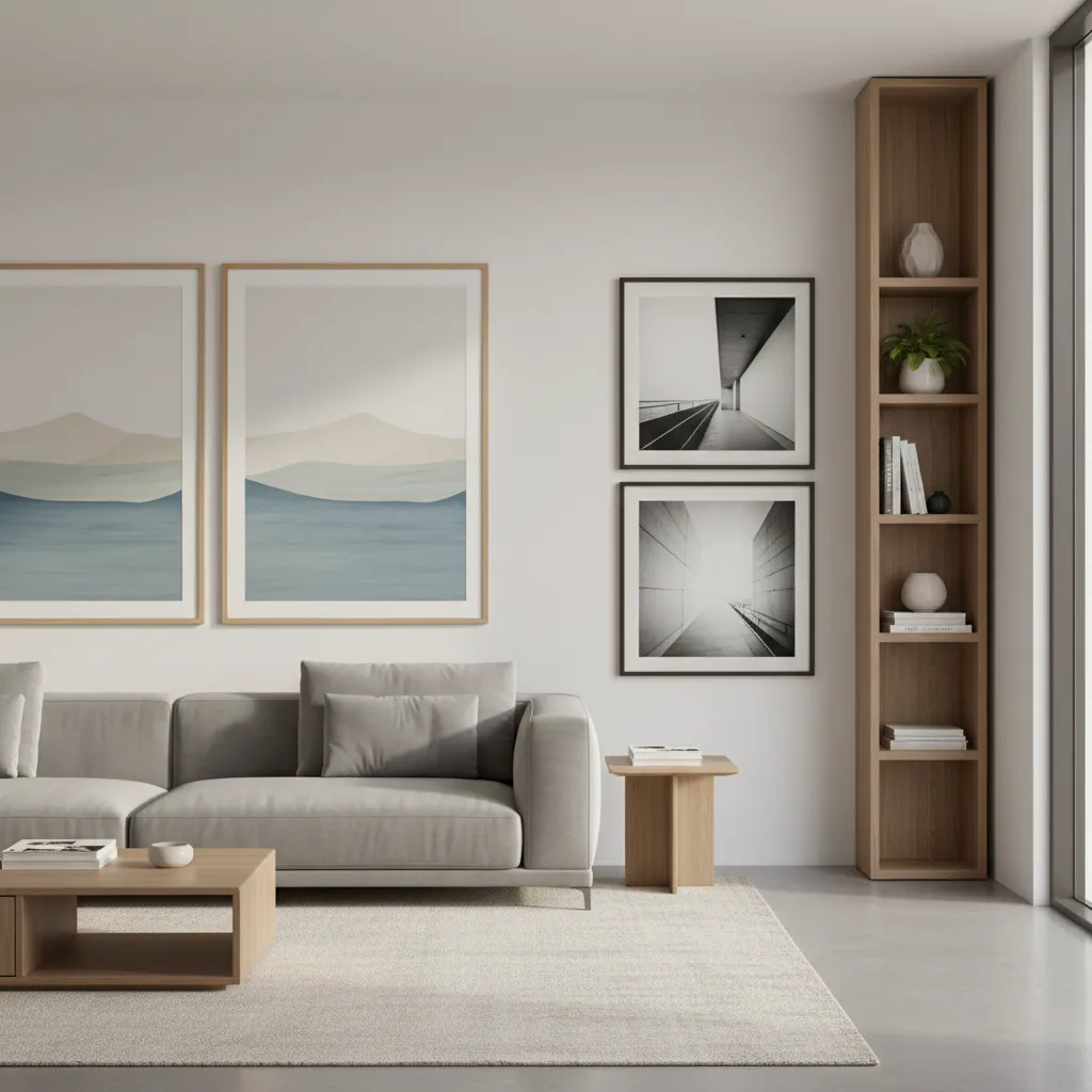 Side by Side vs Stacked Best Layouts for Two Large Wall Pictures