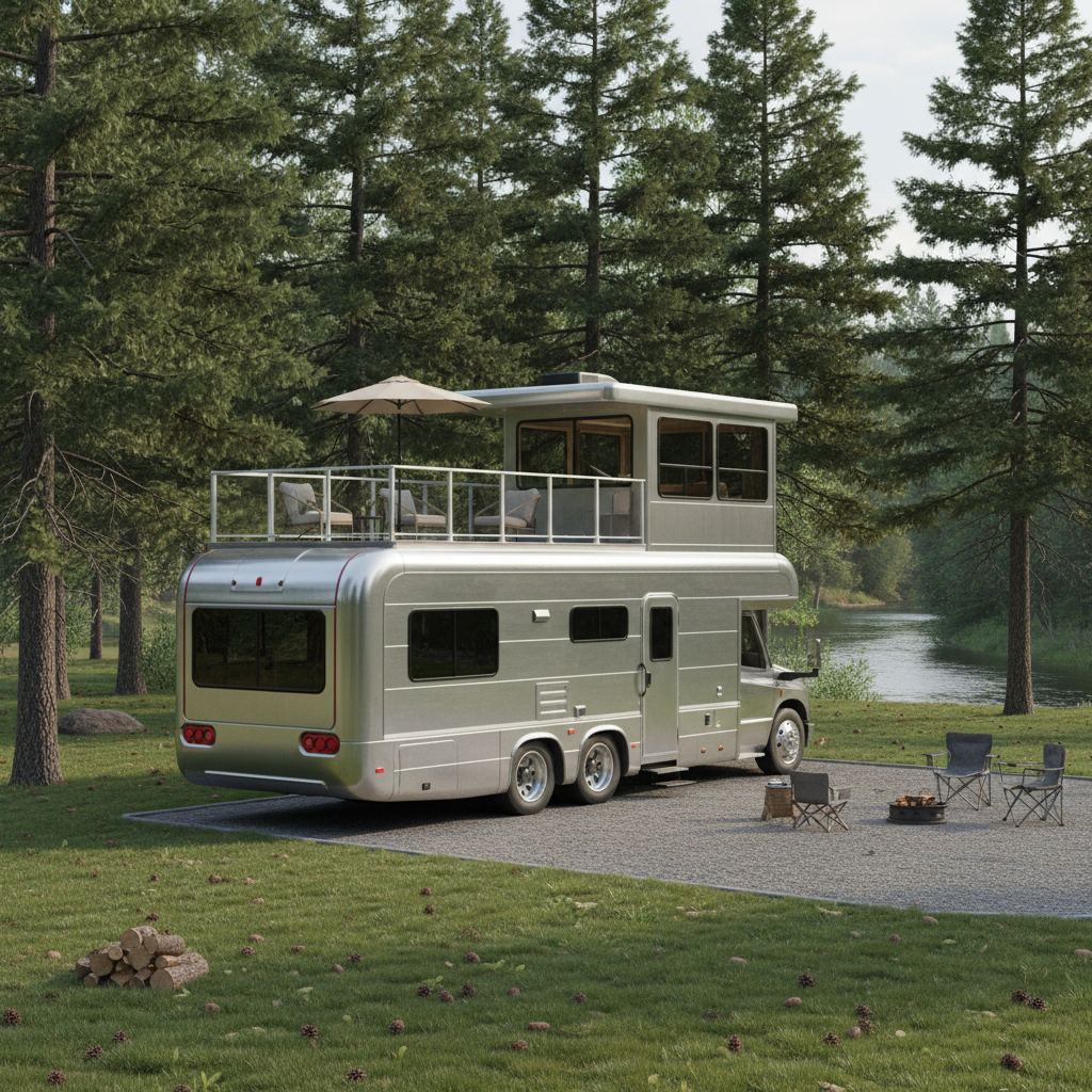 Two Level Rv Two Story RV Problems: Why Rooftop Decks Leak or Sway