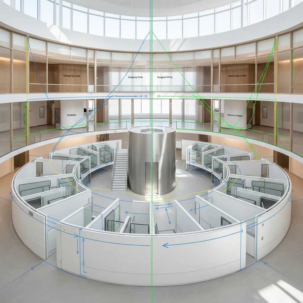 Two-Level Veterinary Clinic Floor Plan