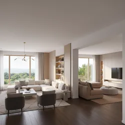How to Design a House With Two Living Rooms Efficiently