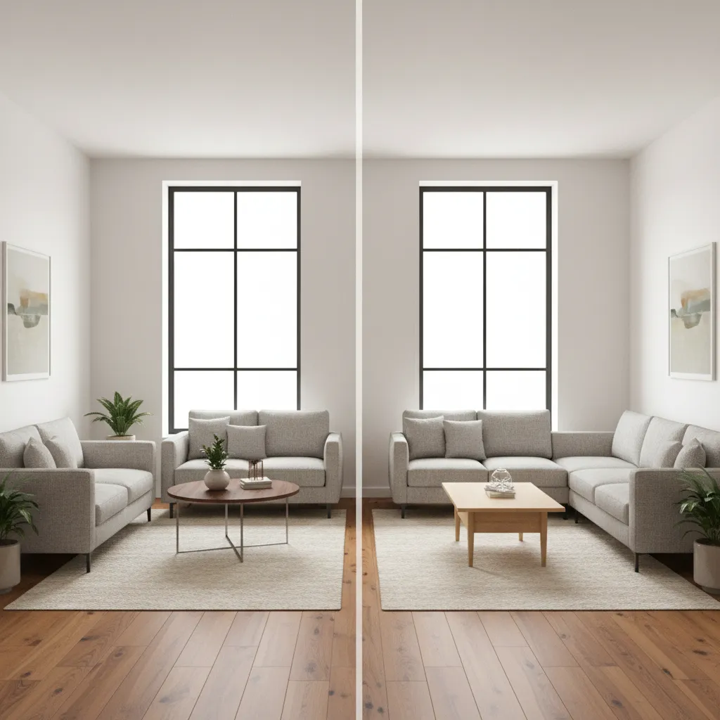 Two Sofas vs Sofa and Loveseat Which Layout Works Best in a Small Living Room