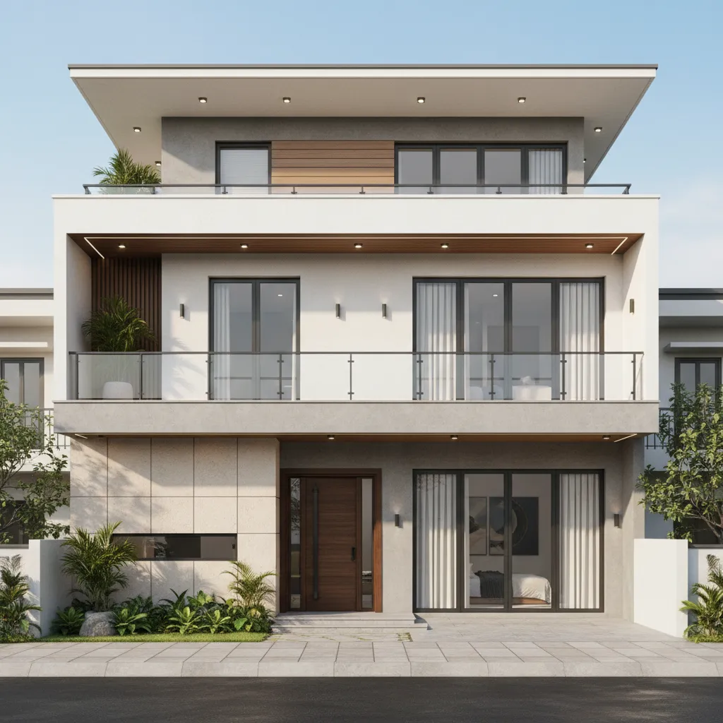Bản Vẽ Thiết Kế Nhà 2 Tầng 6x20m Đẹp Và Tối Ưu Công Năng