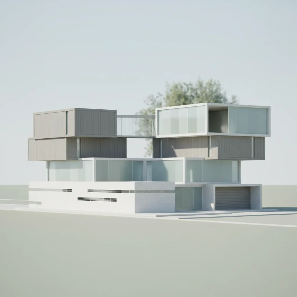 Two-Level Master Suite Blueprint: A futurist designer’s reading of a 2-floor plan with a master bedroom as lifestyle interface