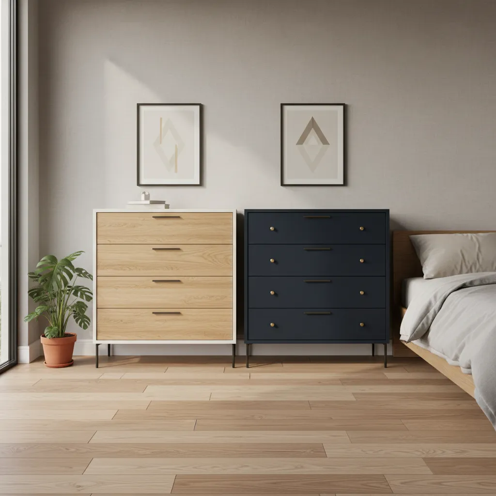 Two-Tone Painted Furniture vs Single-Color Furniture: Design and Practical Differences