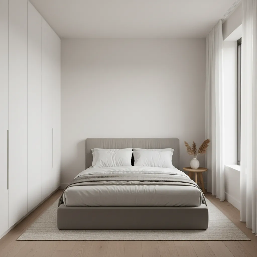 Contoh kamar tidur ukuran 3x3 meter yang efisien