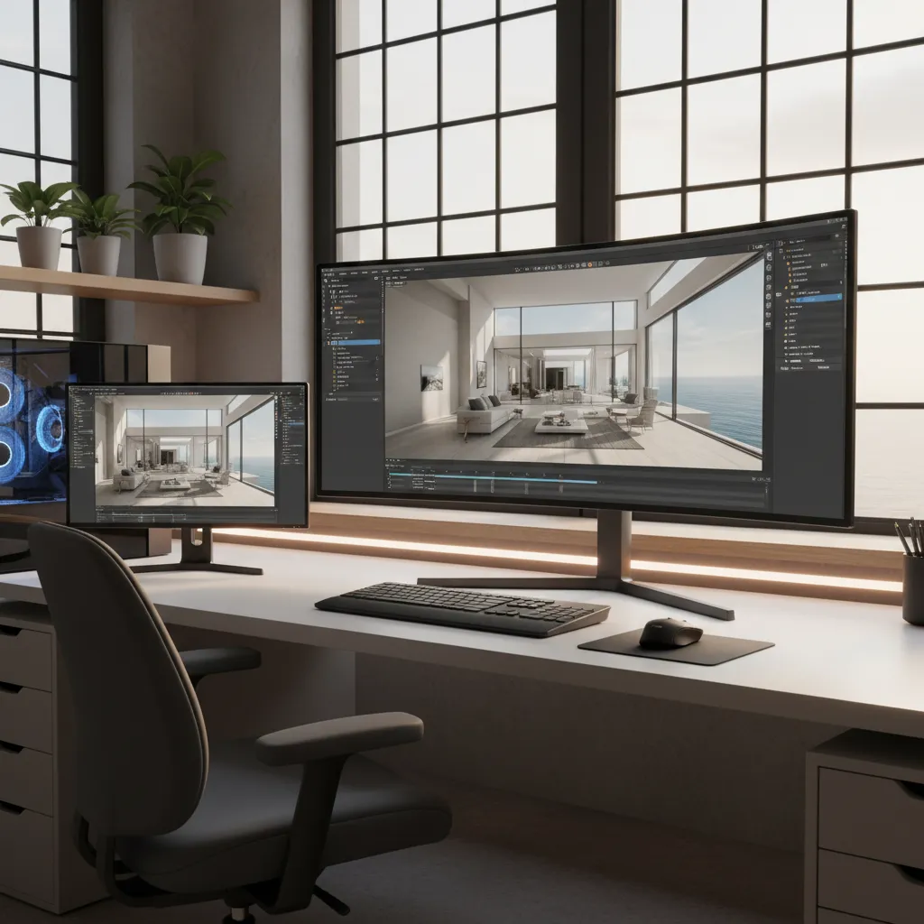 Optimizing Render Settings for Ultra High Resolution Scenes