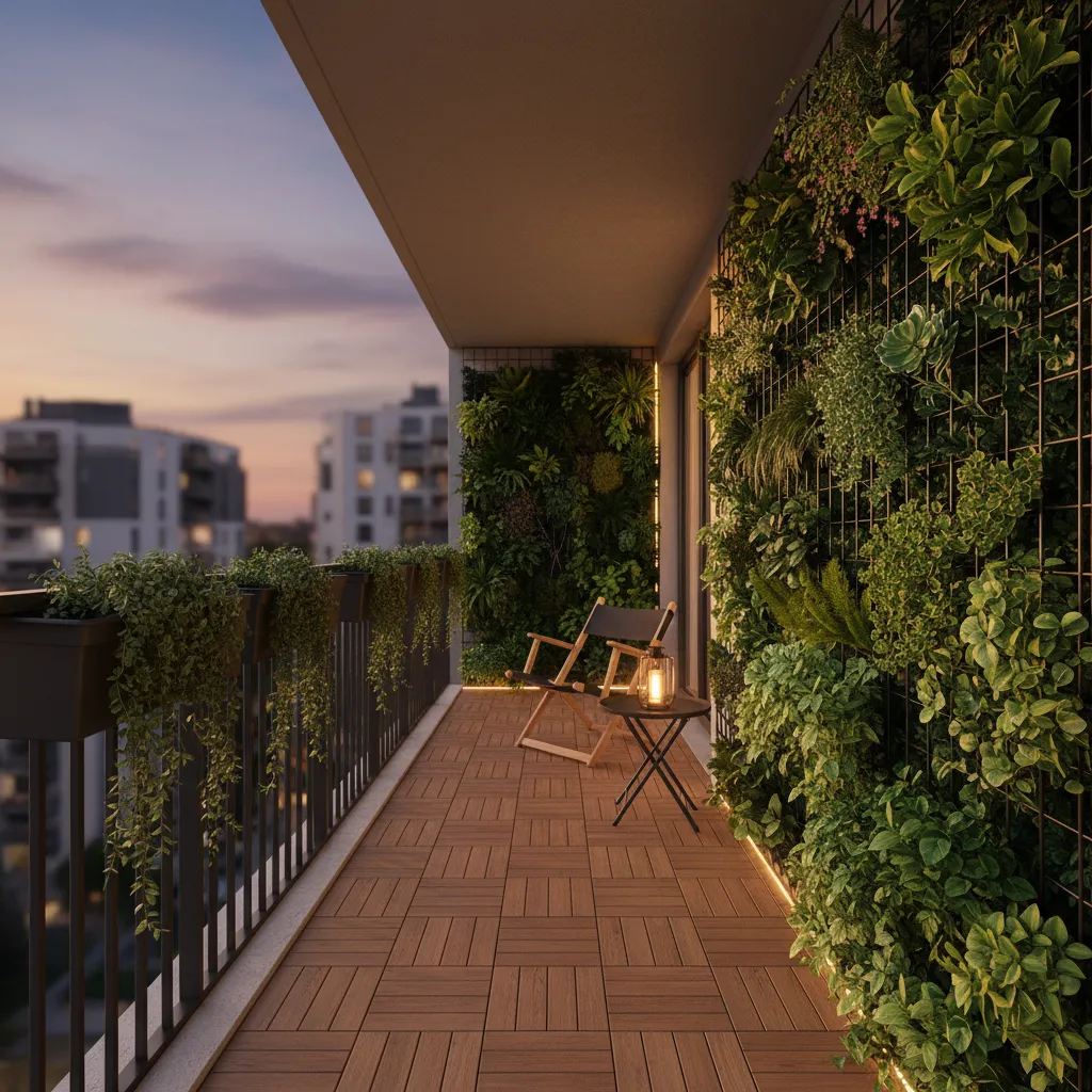 Space Optimisation Techniques for Ultra-Narrow Balconies