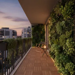 Space Optimisation Techniques for Ultra-Narrow Balconies