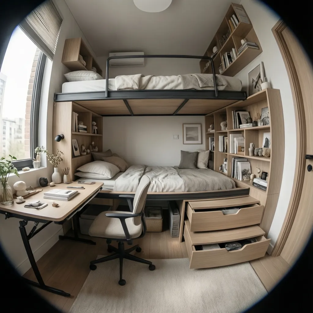 Optimization Techniques for Ultra Small Floor Plans Under 50 Sq Ft