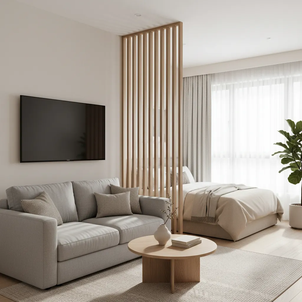 How Designers Approach Ultra Small Living Rooms in Studio Apartments