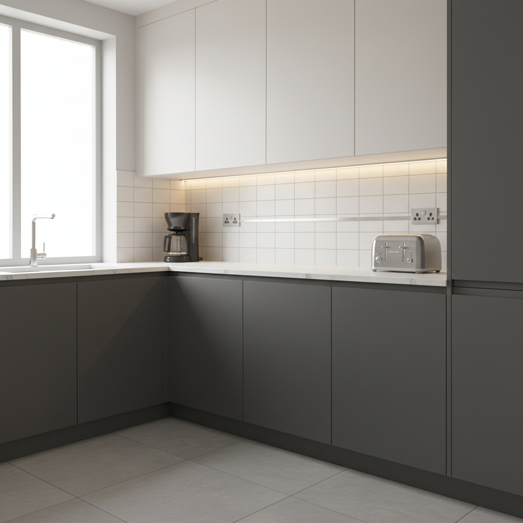 Compact Outlets For Kitchen Small Kitchen Outlet Layout: Outlets Always Blocked? Fix It