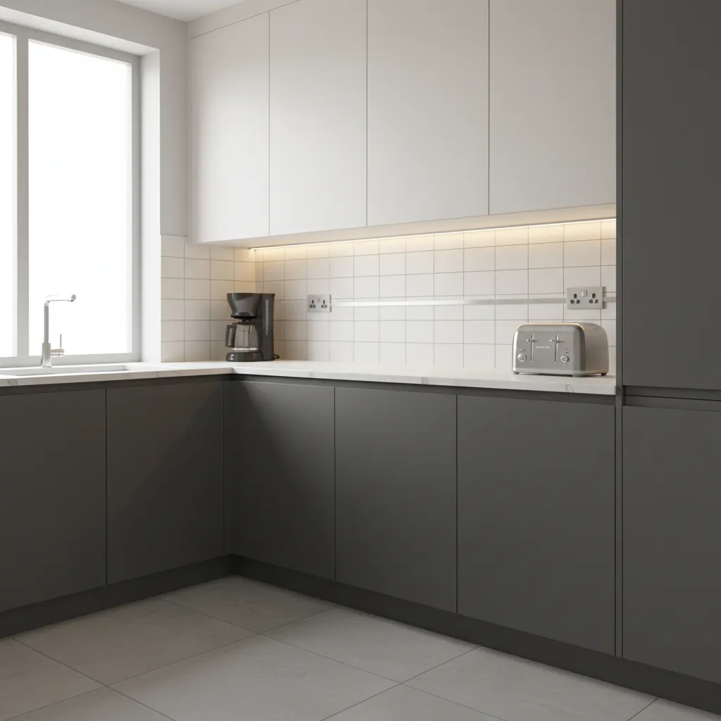 Using Hidden and Under-Cabinet Outlet Solutions