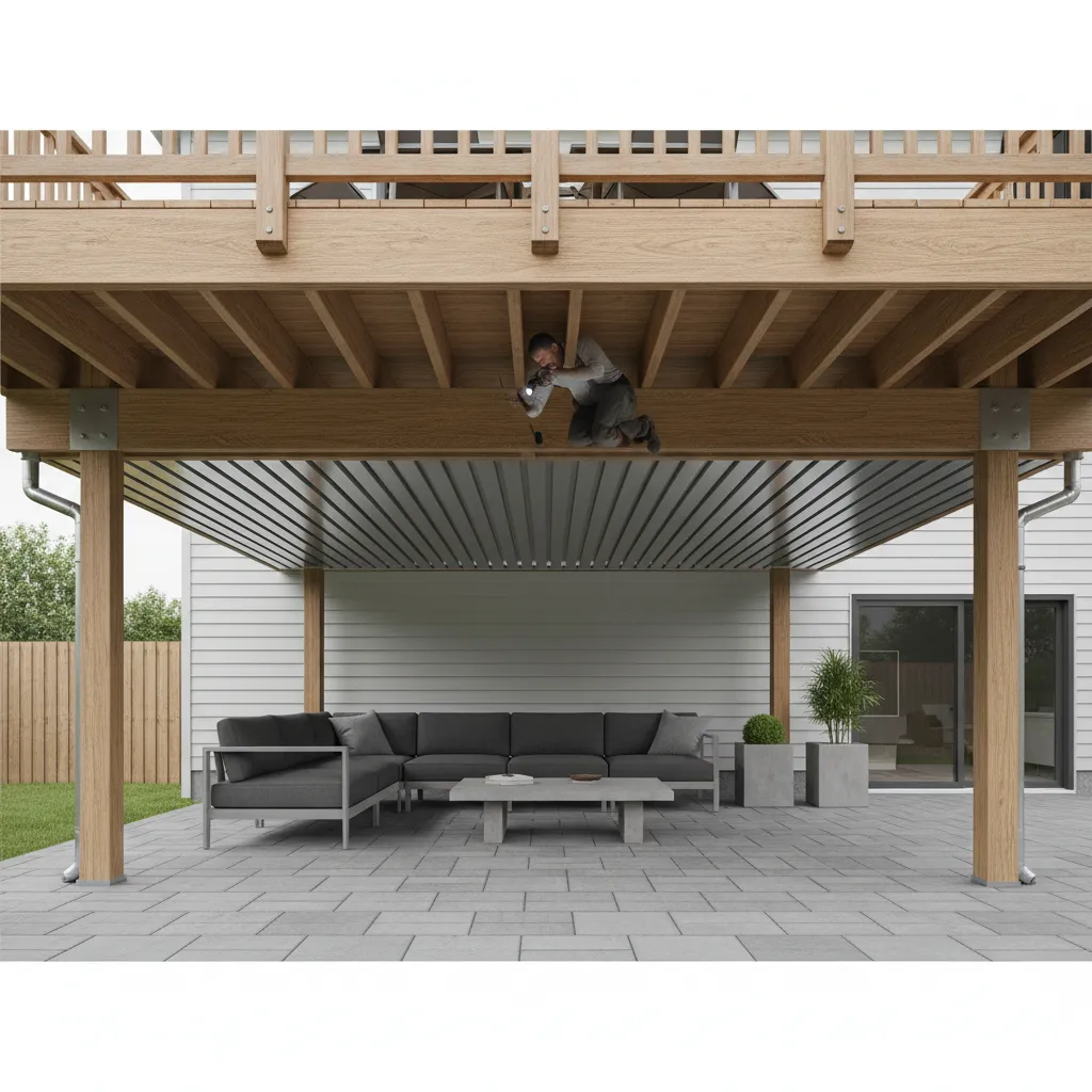 Under‑Deck Ceiling Maintenance Tips to Prevent Deck Joist Rot