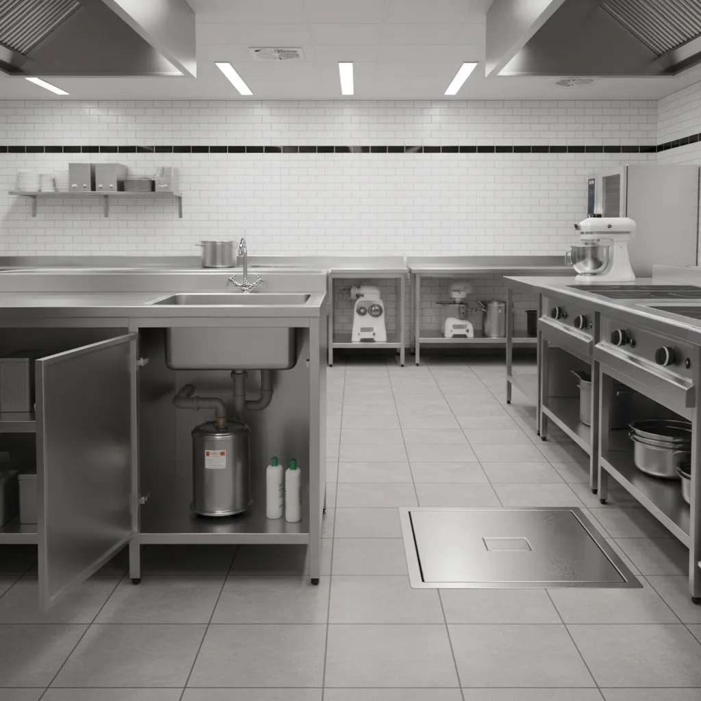 Under-Sink vs Floor Grease Traps for Small Kitchens: A practical comparison to help you choose the best grease trap when kitchen space is limited