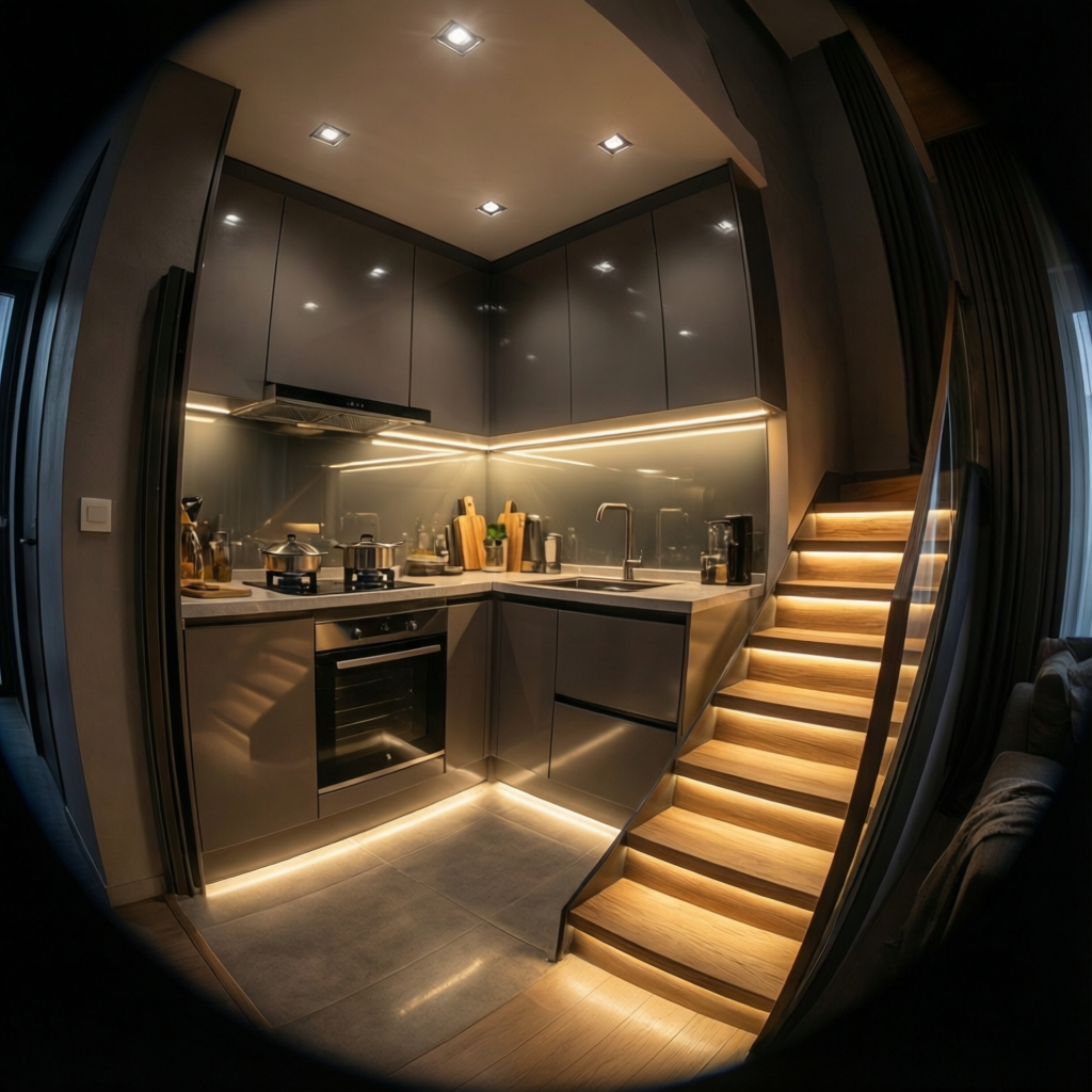 Kitchen Under Stairs Feels Cramped Fix Layout Vent
