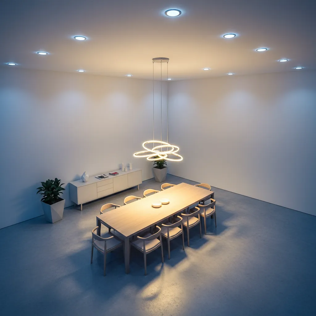 Fixing Uneven Light Distribution in Dining Areas