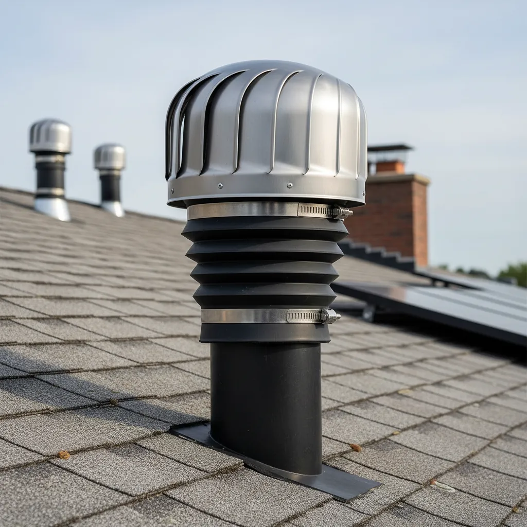 universal adjustable plumbing vent cap with multi size collar