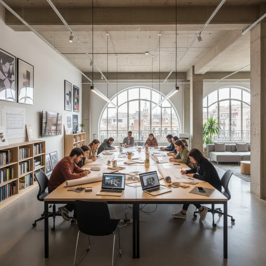 Diseño de interiores en la Universidad de Barcelona