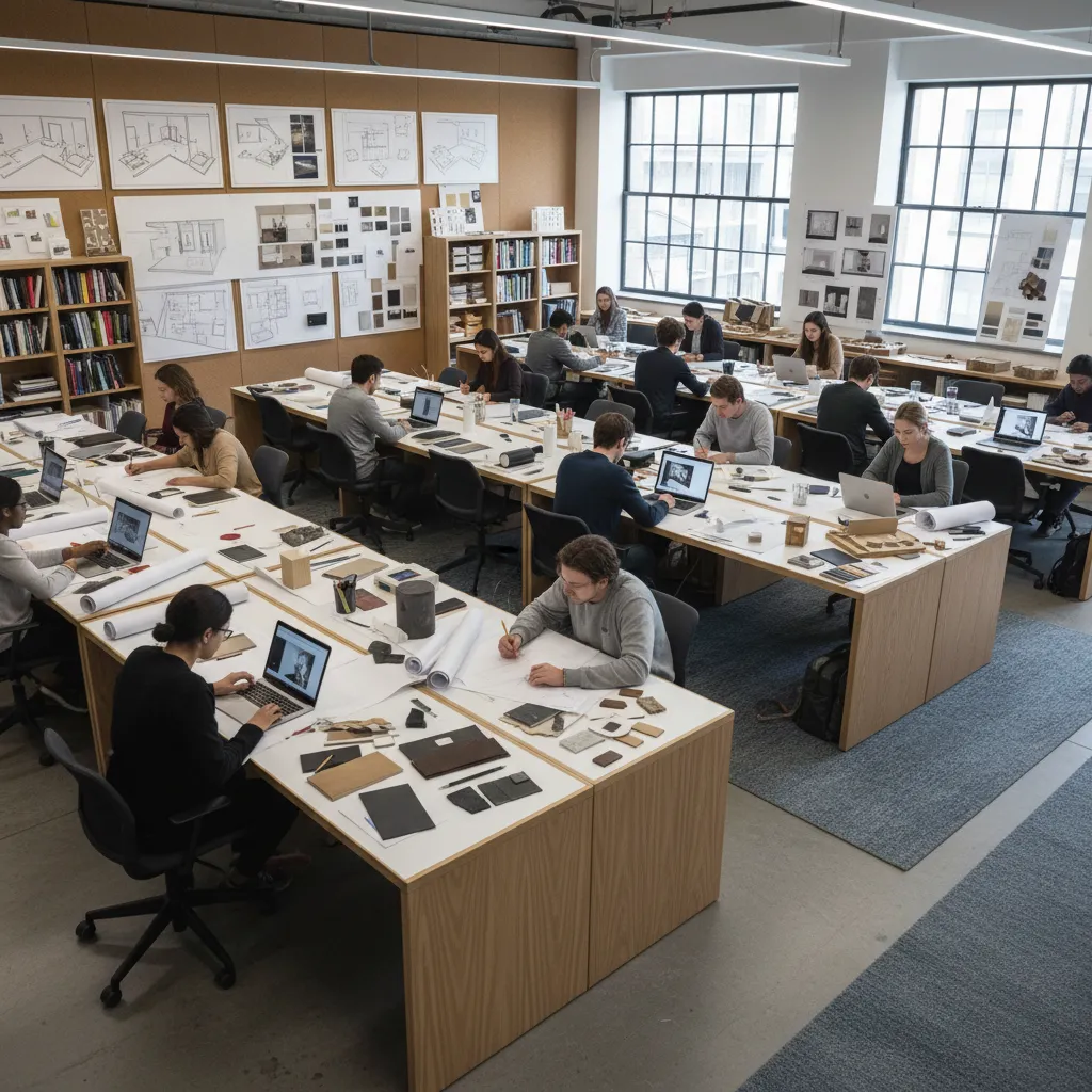 Diseño de interiores: universidades en Bogotá