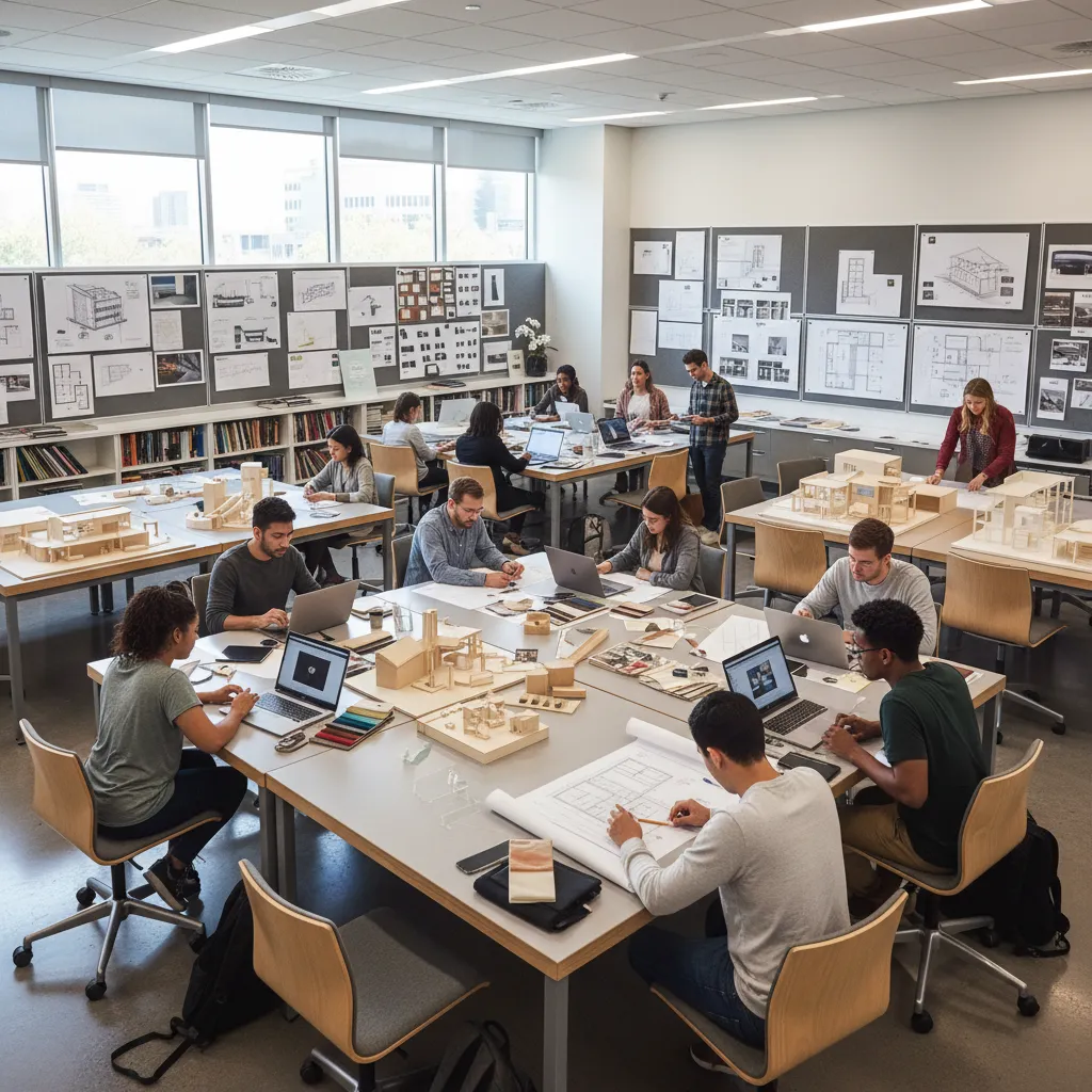 Diseño de Interiores: Universidades en Estados Unidos