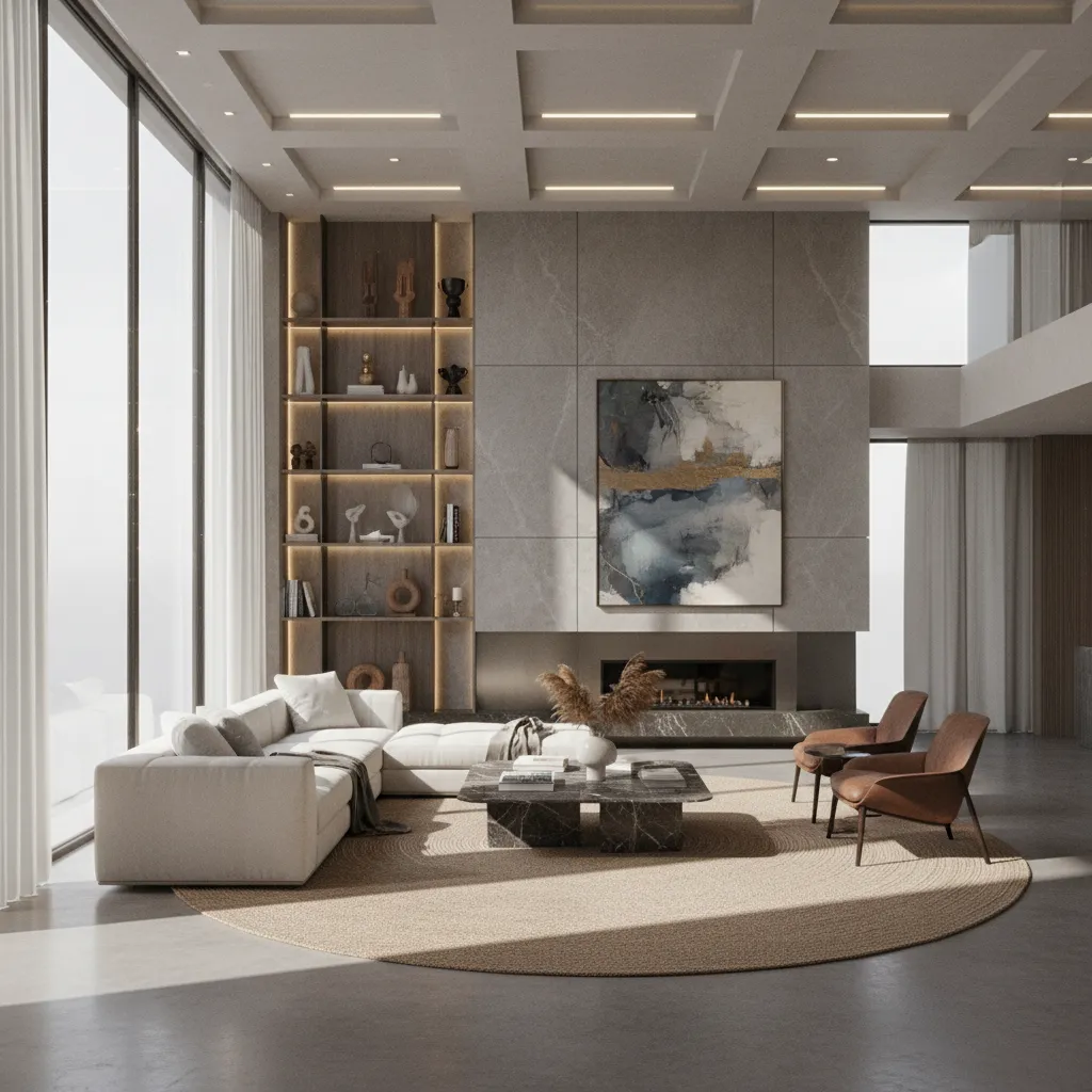 cinematic architectural visualization created with unreal engine
