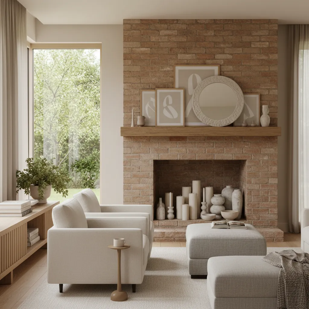 Interior Designer Ideas for an Unused Fireplace