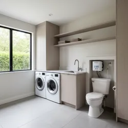 Upflush Toilet vs Traditional Plumbing: Best Choice for a Laundry Room