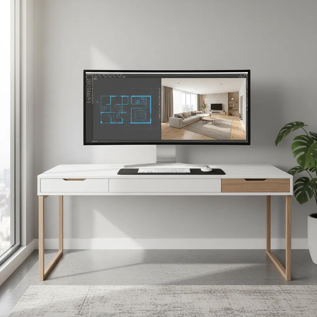 Upload Floor Plan and Design Free