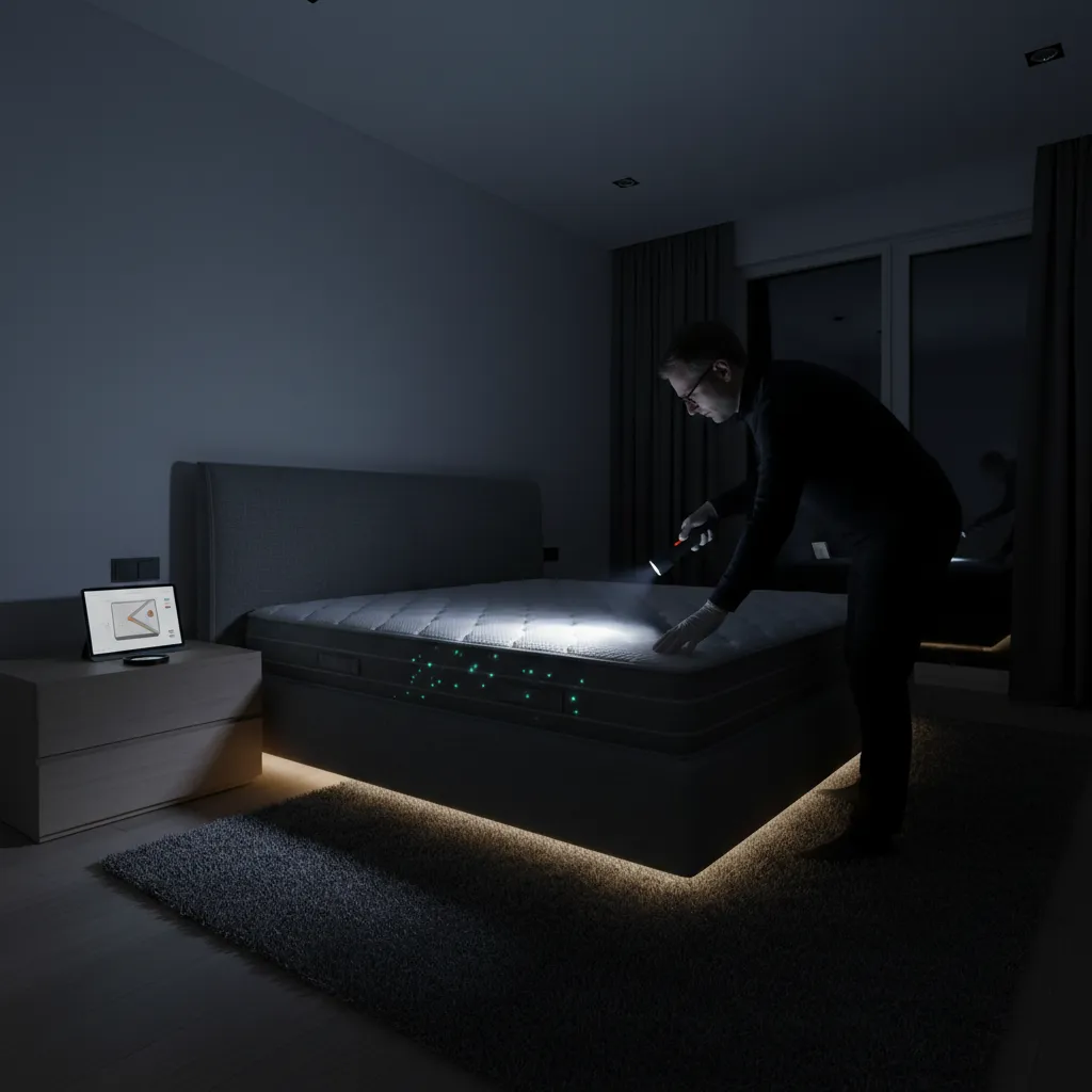How to Optimize a Bed Bug Inspection Using UV Black Light: Practical steps to make UV black light inspections more accurate when searching for bed bug evidence at home.