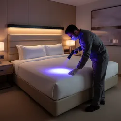 How Hotels and Pest Control Professionals Use UV Light for Bed Bug Detection