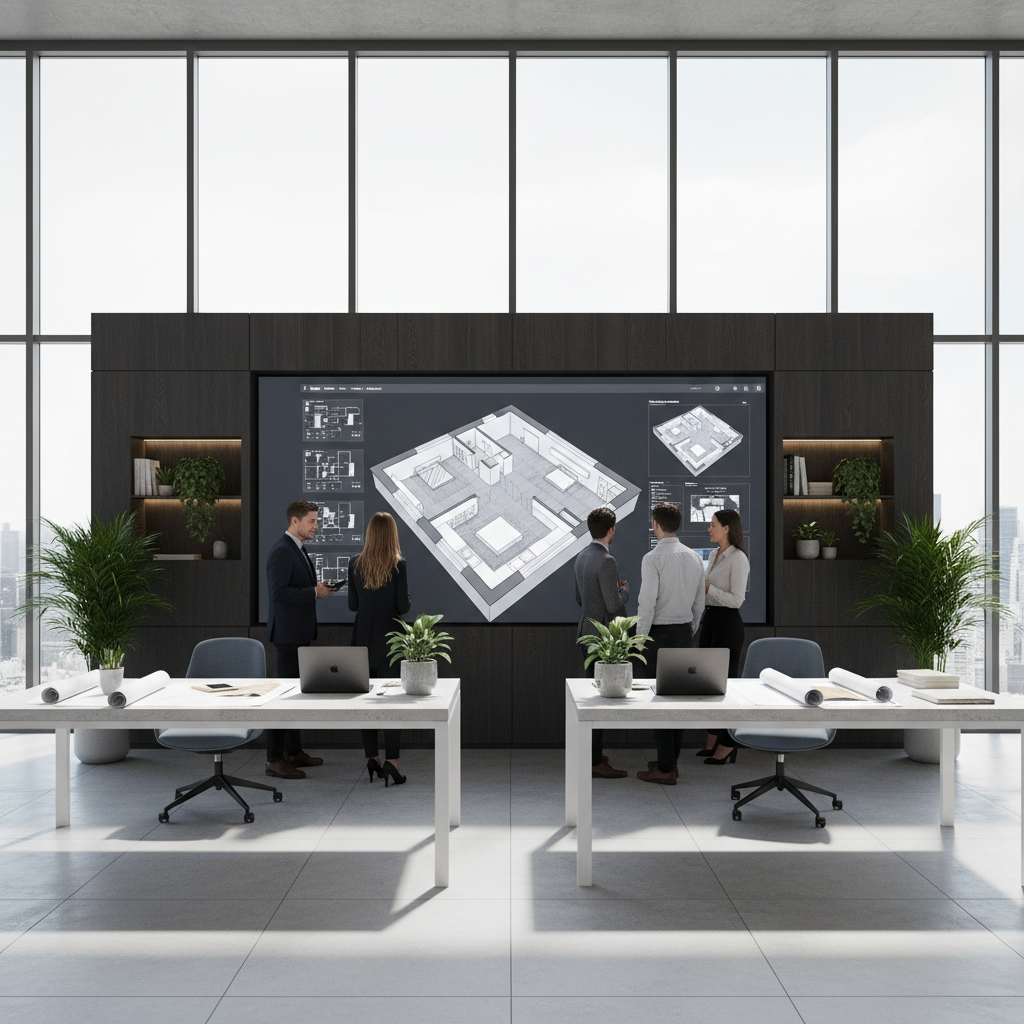 Estudio de diseño de interiores que implemente el UX