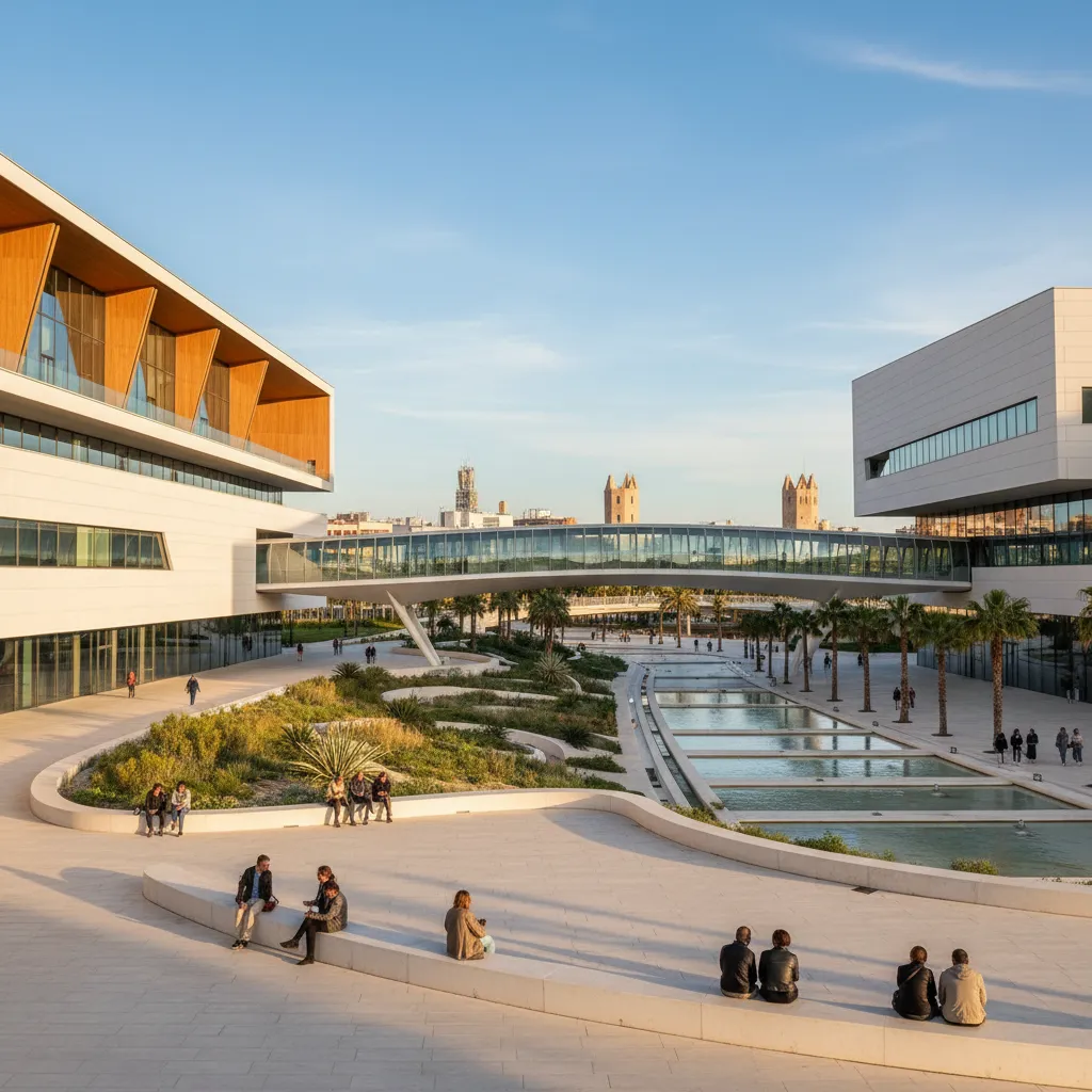 Arquitectura moderna y diseño urbano en Valencia