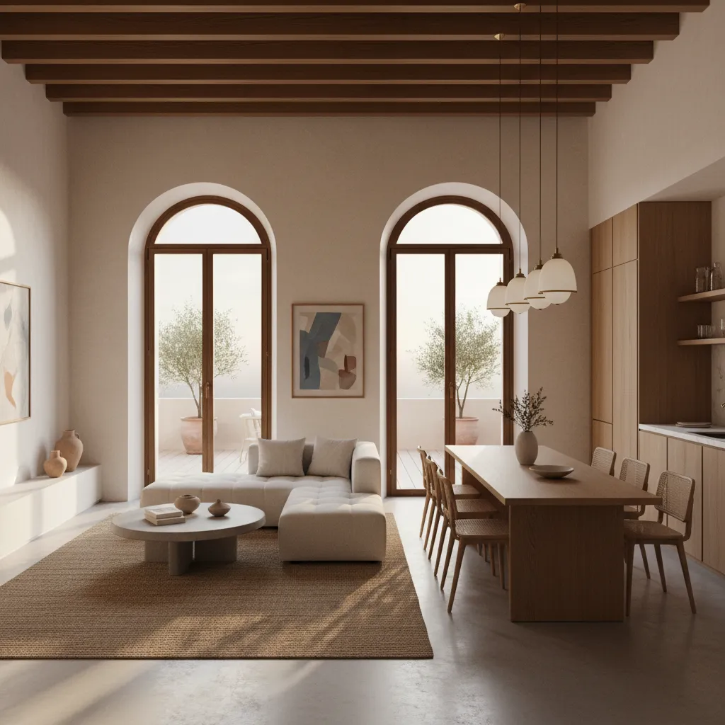 Apartamento moderno diseñado por estudiantes de interiorismo